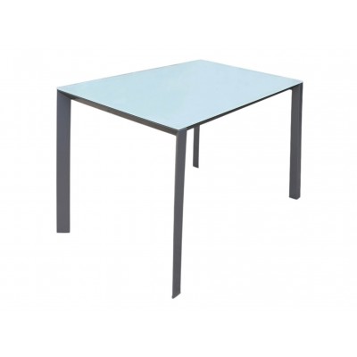 Τραπέζι μεταλλικό No2133 κρύσταλλο 70×110