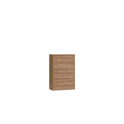 CALIBER Συρταριέρα με 5 Συρτάρια - Απόχρωση Sonoma Oak