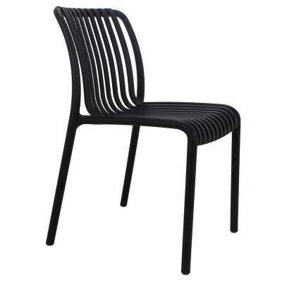 MODA Καρέκλα-Pro Στοιβαζόμενη PP - UV Protection, Απόχρωση Ανθρακί