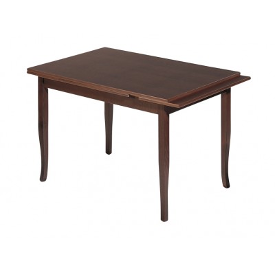 Τραπέζι Επεκτ. 120x80(+60)X75cm καρυδί 509