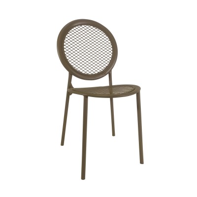 Καρέκλα Zenia-C Μόκα 54 x 42.5 x 90