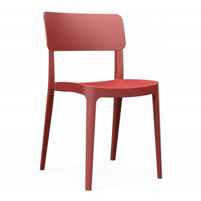 Pano καρέκλα Κόκκινη 46x51x82cm