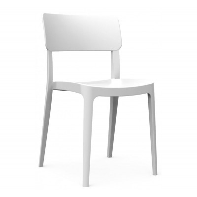 Pano καρέκλα Λευκή 46x51x82cm