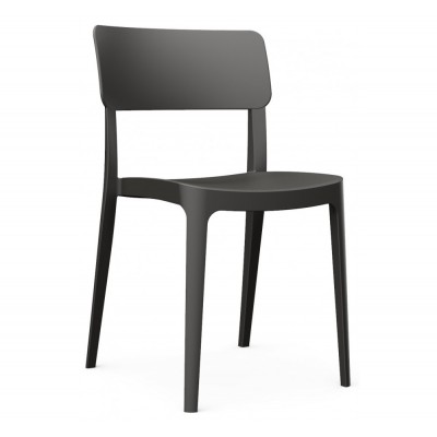 Pano καρέκλα Μαύρη 46x51x82cm