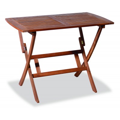 Ξύλινο Παραλ/μο Πτυσσόμενο Τραπέζι Acacia 100 x 60 x 75cm