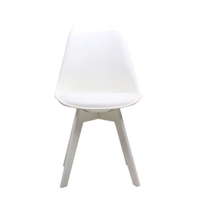 MARTIN-II Καρέκλα PP Άσπρο, Μονταρισμένη Ταπετσαρία