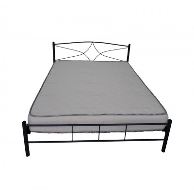 Κρεβάτι Rhodes μεταλλικό με στρώμα 90/120/150/160