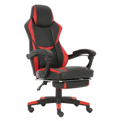 Καρέκλα Γραφείου Gaming ΑΓΝΗ Κόκκινο PVC 66x68x115-123cm