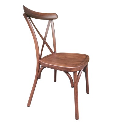 Καρέκλα Κήπου CHAD Μπαμπού Αλουμίνιο 44x52x87cm