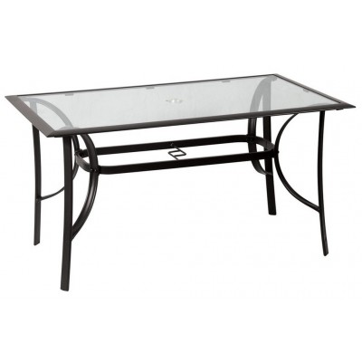 Μεταλλικό Παραλ/μο Τραπέζι Με Πλαίσιο Αλουμινίου 160 x 90cm