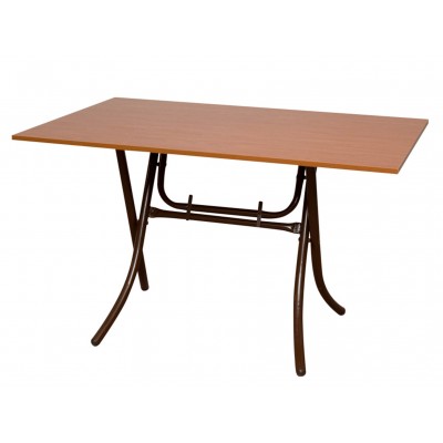 Τραπέζι πτυσσόμενο πλιαν No1713, 120x80x74, ανιγκρέ μελαμίνη