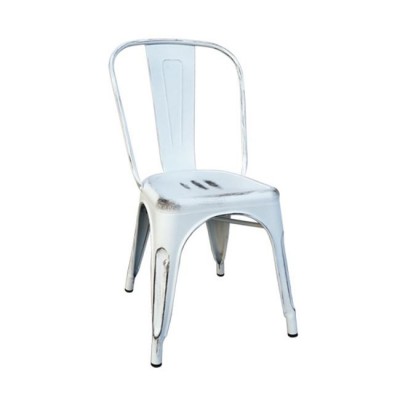 RELIX Καρέκλα-Pro, Μέταλλο Βαφή Antique White
