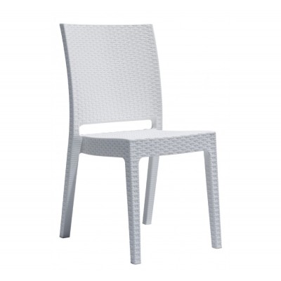 Defence-S καρέκλα Λευκή 44x59x88(46)cm