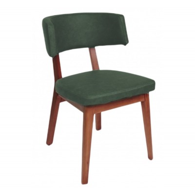 Perry ξύλινη καρέκλα 50x57x82(49)cm πράσινο 