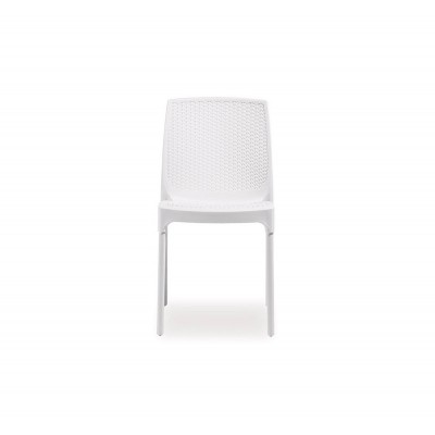 Parker καρέκλα λευκή  58x55x89(45)cm