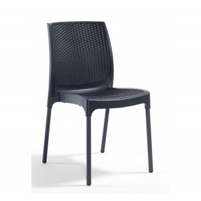 Parker καρέκλα Ανθρακί 58x55x89(45)cm