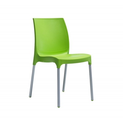 Norman καρέκλα χωρίς Μπράτσα Πράσινη 42x58x84cm