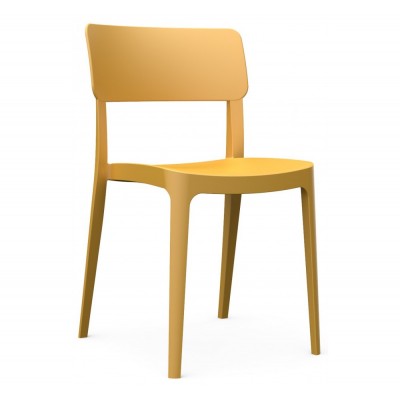 Pano καρέκλα Κίτρινη 46x51x82cm