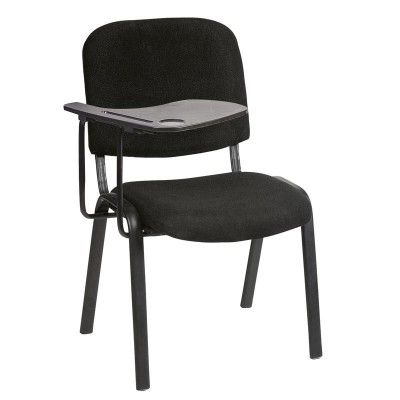 SIGMA Καρέκλα Θρανίο, Μέταλλο Βαφή Μαύρο, Ύφασμα Μαύρο