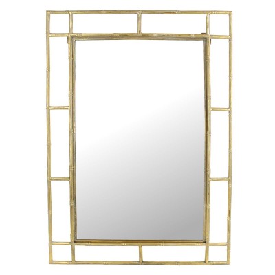 Καθρέπτης ArteLibre Χρυσό Μέταλλο 69.5x3x99cm