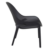SKY LOUNGE BLACK ΠΟΛΥΘΡΟΝΑ ΠΟΛ/ΝΙΟΥ 60x71xH83cm