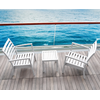 ARTEMIS XL WHITE ΠOΛΥΘΡΟΝΑ ΠΟΛ/ΝΙΟΥ 71x76xH89cm