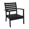ARTEMIS XL BLACK ΠOΛΥΘΡΟΝΑ ΠΟΛ/ΝΙΟΥ 71x76xH89cm