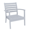 ARTEMIS XL SILVER GREY ΠOΛΥΘΡΟΝΑ ΠΟΛ/ΝΙΟΥ 71x76xH89cm