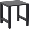 Vegas Bar Black Επεκτεινόμενο Πολυπροπυλενίου 100X100/140cm