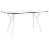 MAX ΤΡΑΠΕΖΙ 140X80Χ74εκ. WHITE LAMINATE 12mm