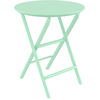 HELEN OPALINE GREEN Φ60X74εκ. ΤΡΑΠΕΖΙ ΠΤΥΣ/ΝΟ ΠΟΛ/ΝΙΟΥ