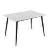 LOBY CERAMIC WHITE MARBLE 120Χ80Χ75εκ. ΤΡΑΠΕΖΙ