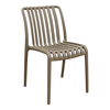 Parma Cappuccino Καρέκλα Πολυπροπυλενίου 46X59X80εκ.