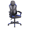 FUSION ΚΑΡΕΚΛΑ GAMING ΓΡΑΦΕΙΟΥ ΜΑΥΡΟ ΜΠΛΕ 50x74x137