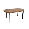Ovale Τραπέζι Sonoma 160x80x75cm