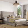 FAB Κρεβάτι Ελληνικής Κατασκευής 210x180xH127cm (Για Στρώμα 160x200)