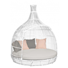 Cottage Dybed White