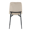 TESSERA ΚΑΡΕΚΛΑ BEIGE ΜΑΥΡΟ 54x44.5x87cm