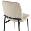TESSERA ΚΑΡΕΚΛΑ BEIGE ΜΑΥΡΟ 54x44.5x87cm