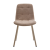 Primo καρέκλα beige cream 45x53x84cm