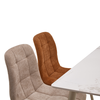 Primo καρέκλα beige cream 45x53x84cm