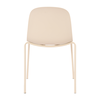 Padded καρέκλα off white 51x53x85cm
