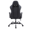 EXPLOR ΚΑΡΕΚΛΑ GAMING ΓΡΑΦΕΙΟΥ ΜΑΥΡΟ ΓΚΡΙ 50x71x135
