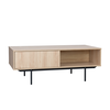 RIGOTE COFFEE TABLE 1ΣΥΡΤΑΡΙ SONOMA ΜΑΥΡΟ 120x59x45cm