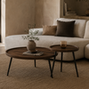 PENCIL 55 COFFEE TABLE ΚΑΡΥΔΙ ΜΑΥΡΟ 55x55x55cm