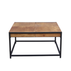 COMBO COFFEE TABLE ΚΑΡΥΔΙ ΜΑΥΡΟ 84x80x42cm