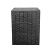 SQUARE SIDE TABLE ΜΑΥΡΟ 36x36x46cm