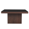 NUEZ COFFEE TABLE ΚΑΡΥΔΙ ΜΑΥΡΟ 79x79x40cm