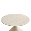 PIETRA COFFEE TABLE SET 2ΤΕΜ CREAM CREAM 70x70x40cm