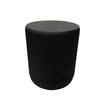 STYLOS SIDE TABLE ΜΑΥΡΟ 34x34x40cm